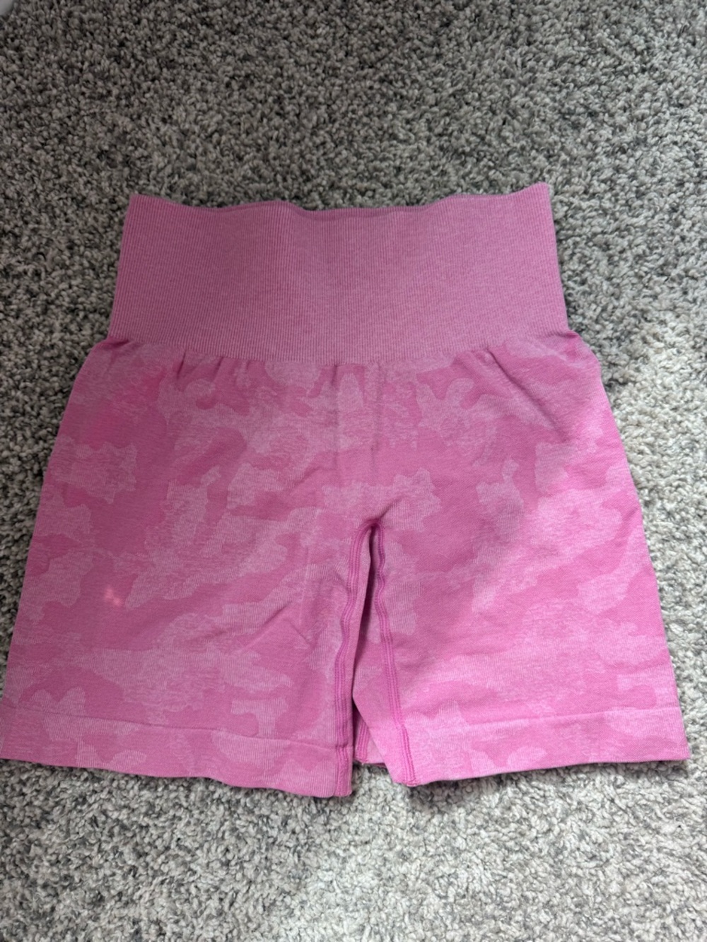 NVGTN Rose Pink High-Waist Seamless Bike Shorts